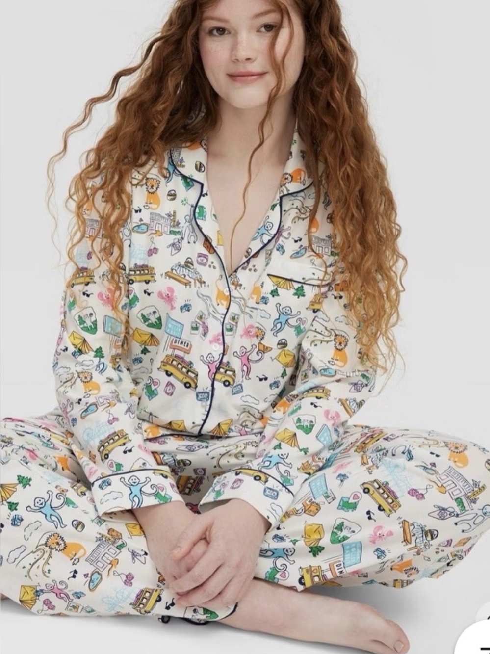 Roller Rabbit X Target Road Trip Women's Pajama Set
